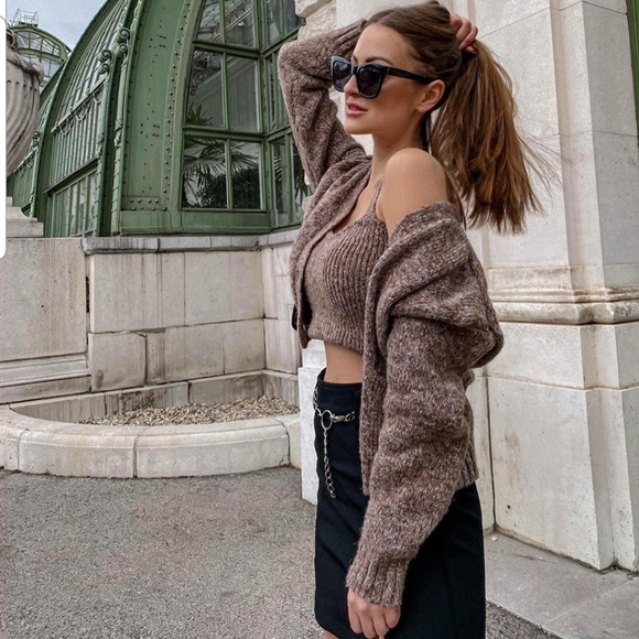 Zara Cropped Cardigan - Picture 11 of 14